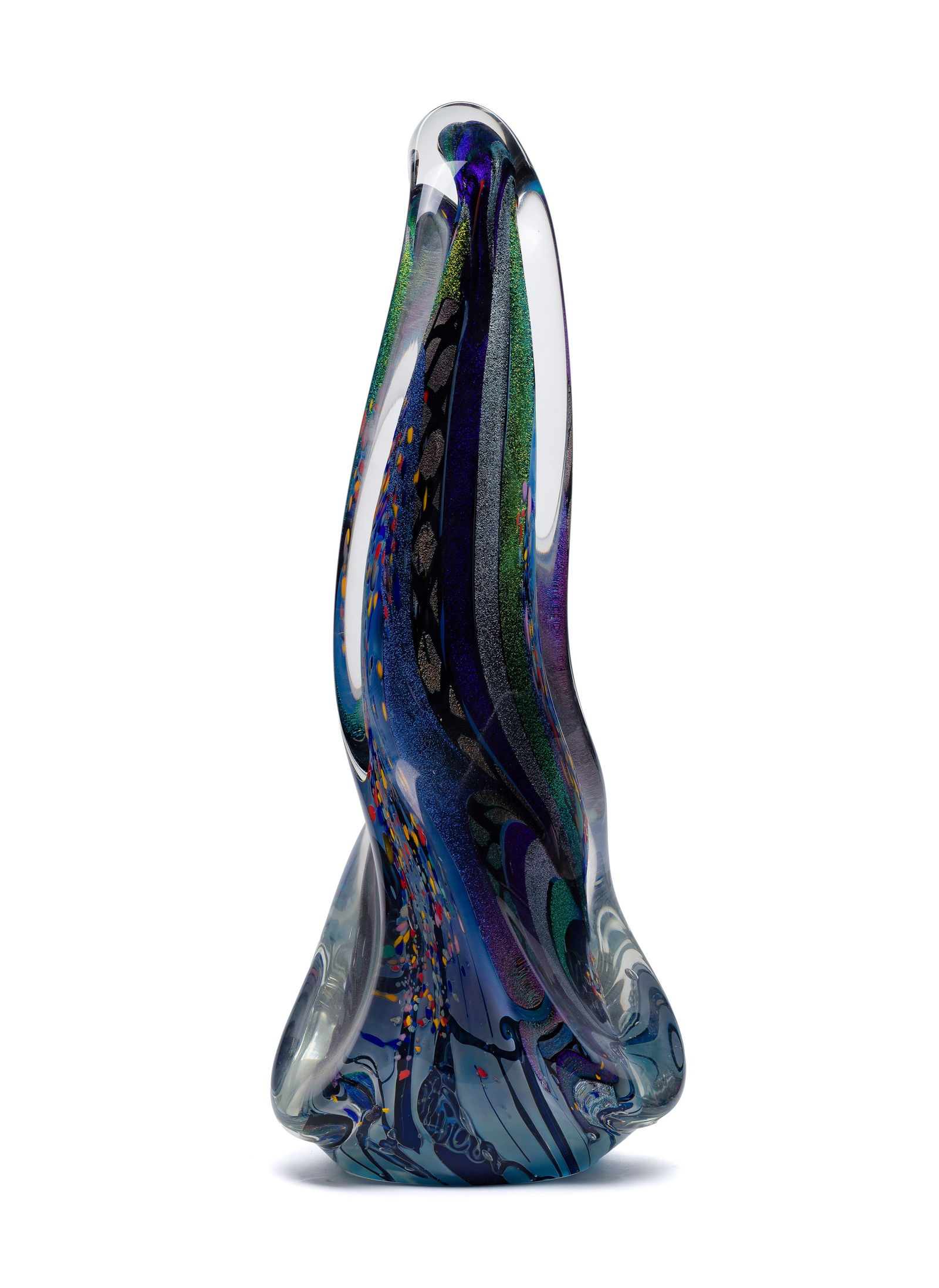 Rollin Karg (American, b.1944) Art Glass Sculpture (1 of 3)