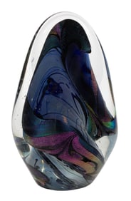 Rollin Karg (American, b.1944) Art Glass Sculpture