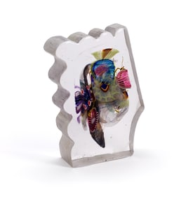 Wes Hunting (American, b.1958) Art Glass Sculpture