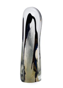 Rollin Karg (American, b.1944) Art Glass Sculpture