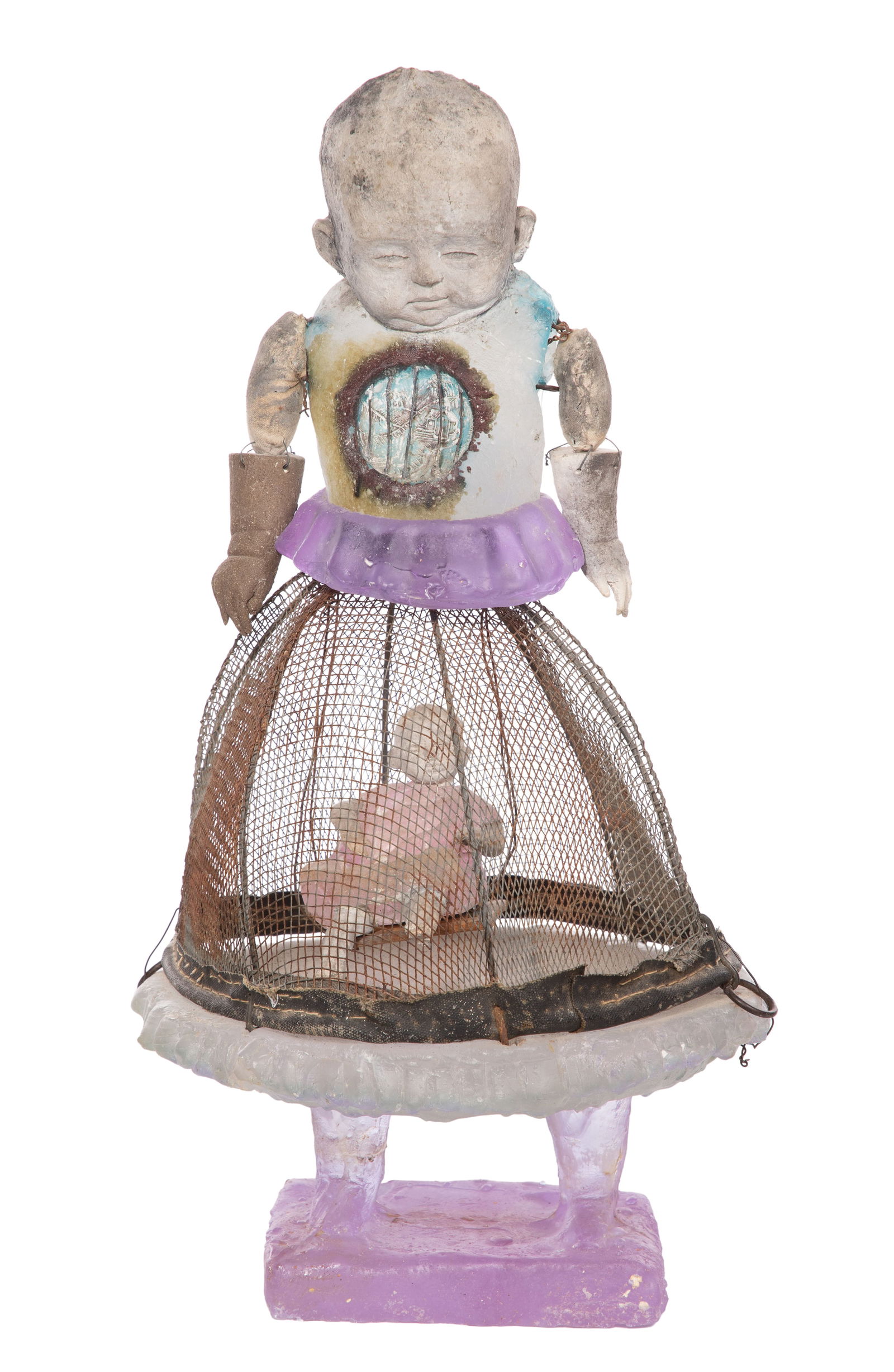 Christina Bothwell (American, b.1960) 'Who Was I Supposed To Be' Mixed Media Sculpture (1 of 4)