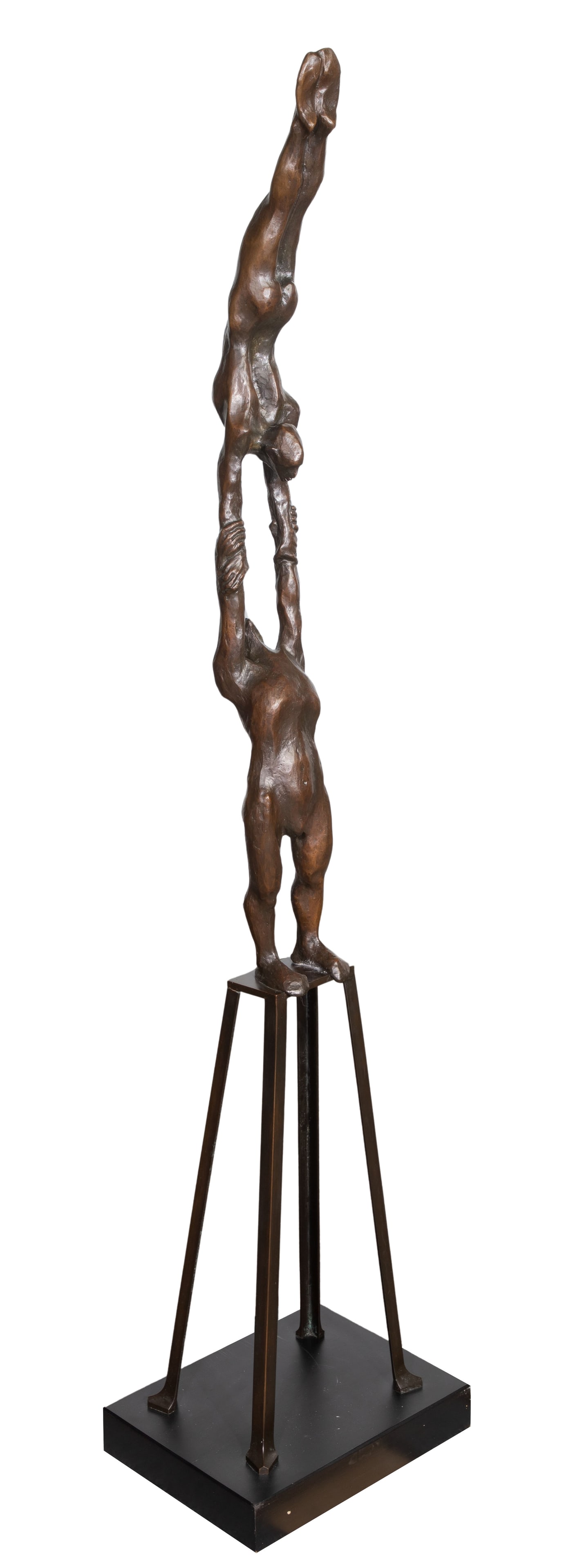 Michael Ayrton (British, 1921-1975) 'Acrobats II' Bronze Sculpture (1 of 8)