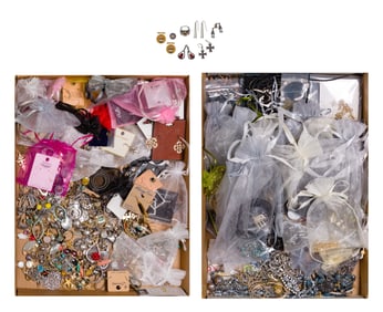 Gold, Sterling Silver and Costume Jewelry Assortment