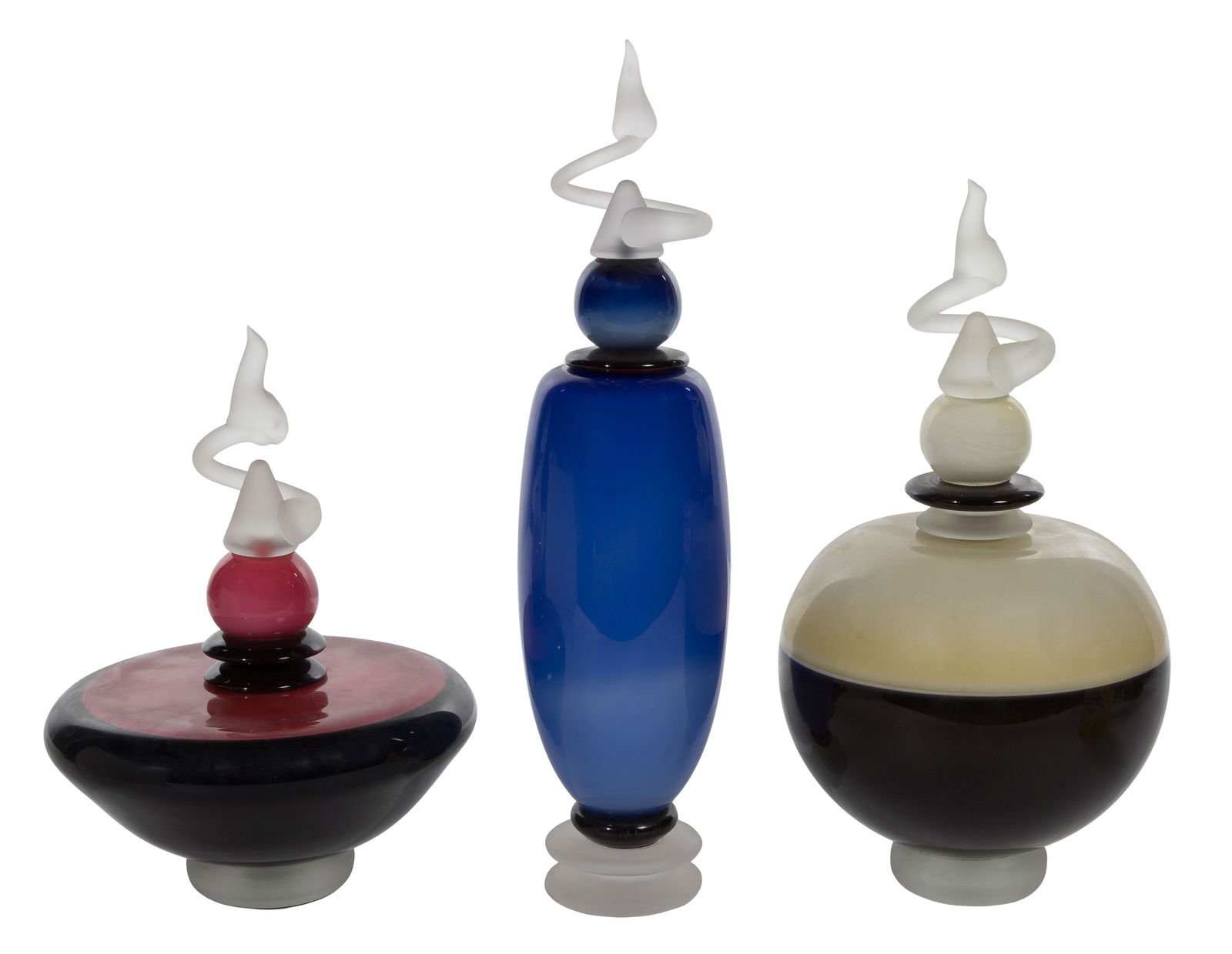 Eric Bladholm (American, 20th Century) for Chicago Glassworks Art Glass Assortment (1 of 2)