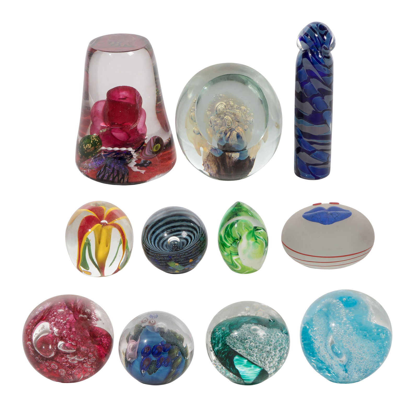 Signed Paperweight Assortment (1 of 1)