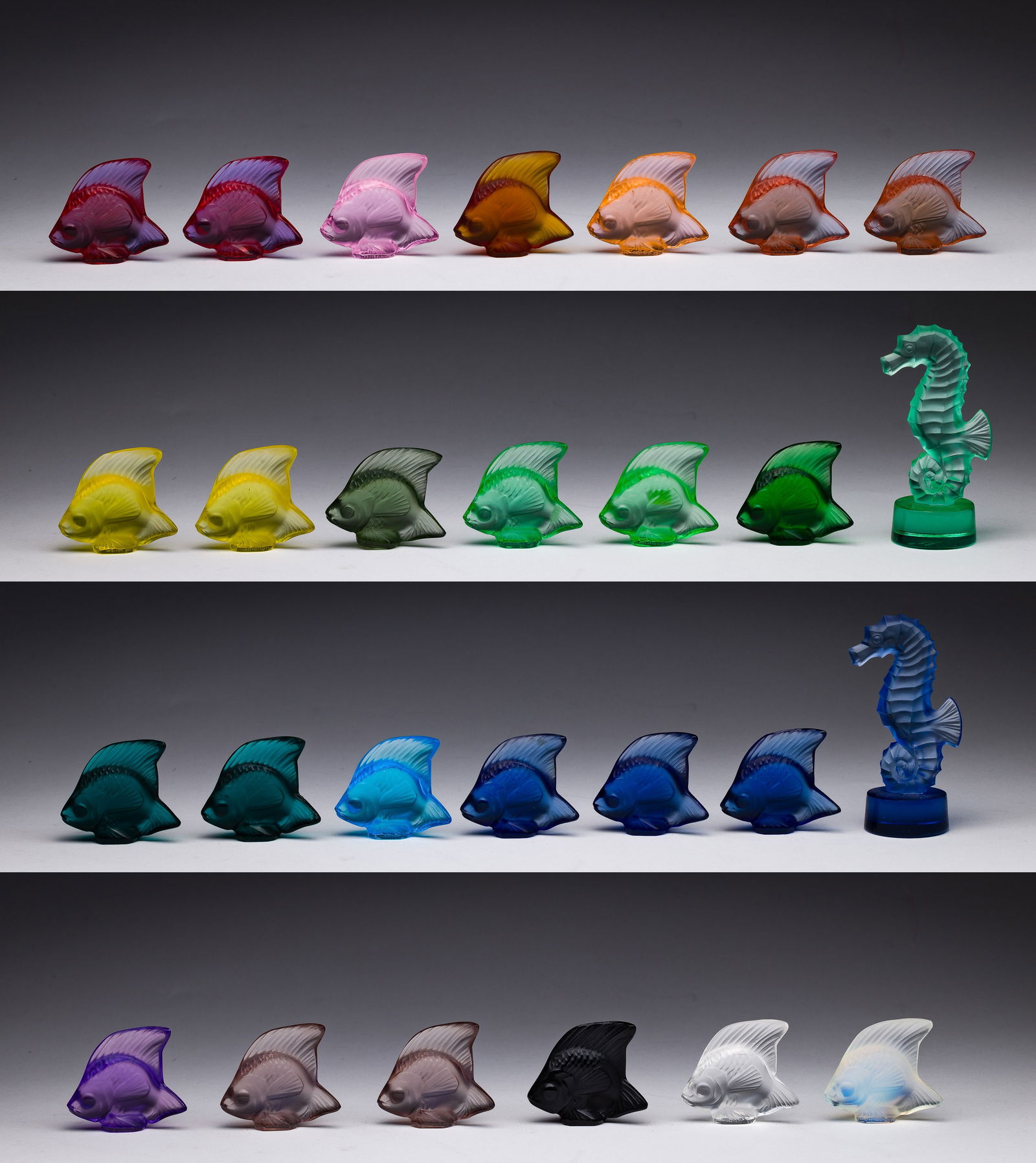 Lalique Crystal Fish Assortment (1 of 1)