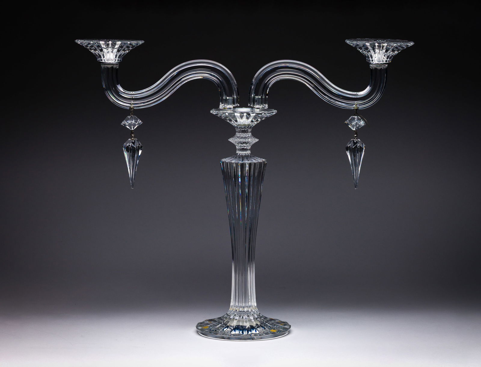 Baccarat Crystal Mille Nuits Candelabra (1 of 3)