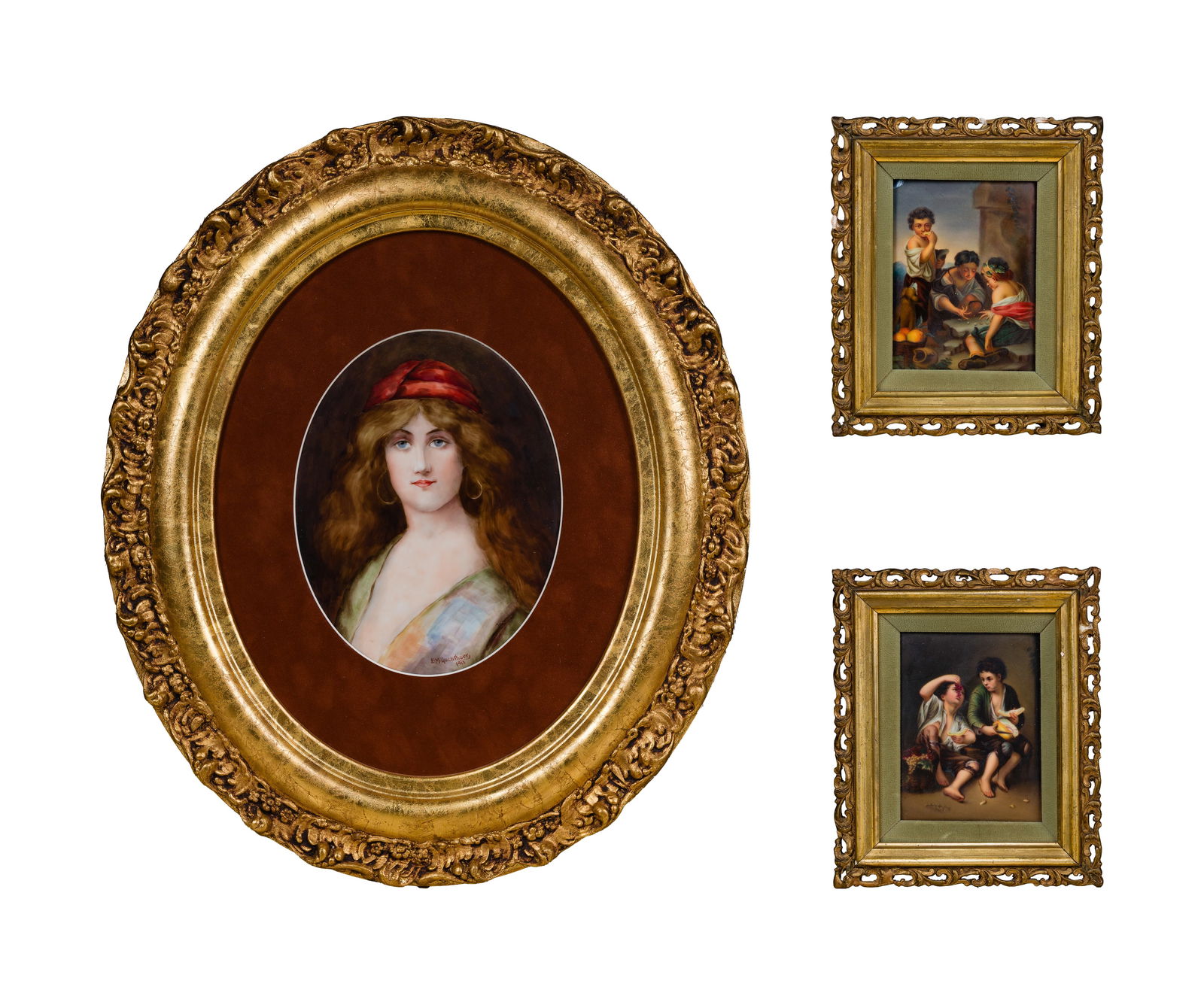Porcelain Tile Portrait Assortment (1 of 4)