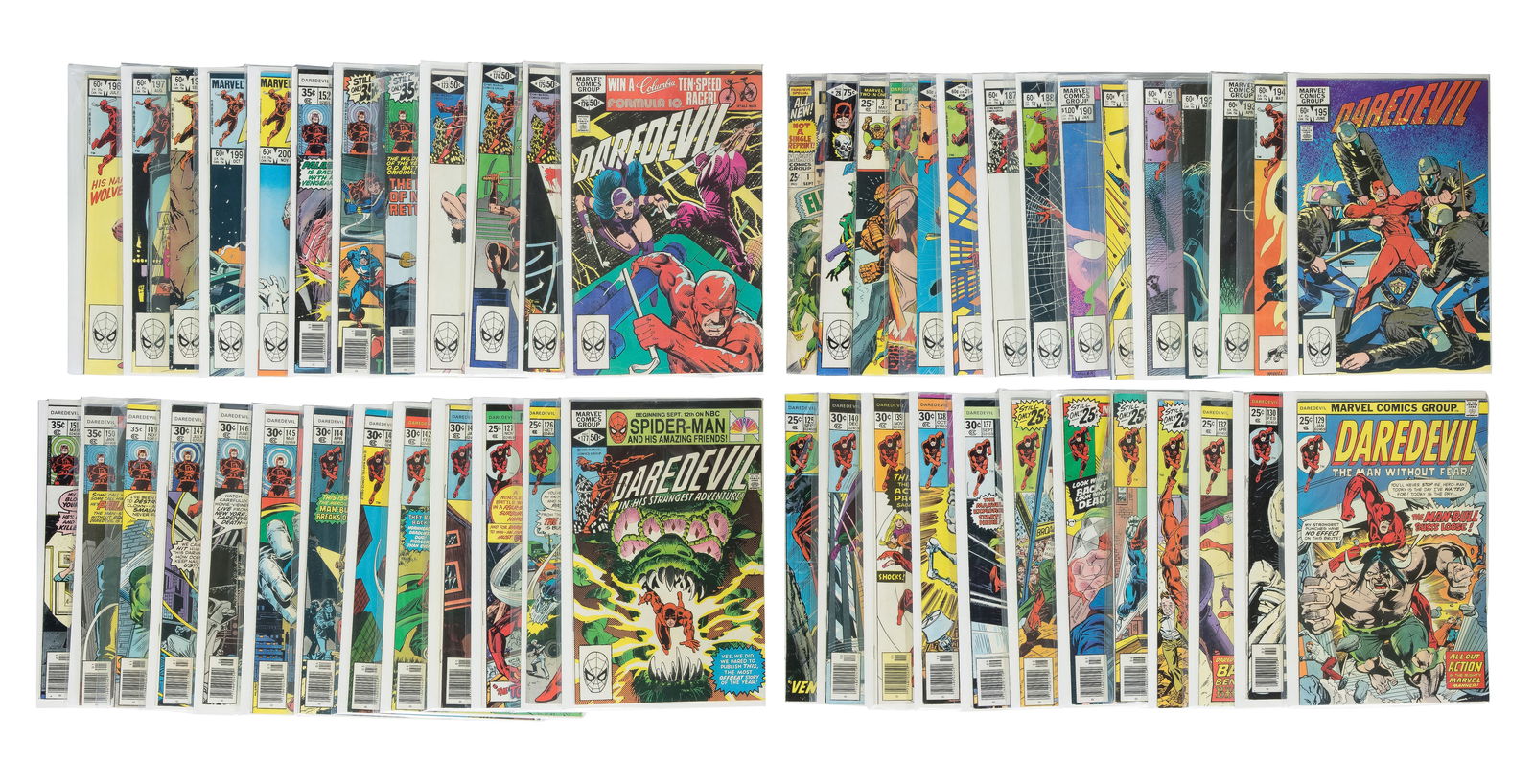 Marvel Bronze, Copper and Modern Age Daredevil Comic Book Assortment (1 of 2)