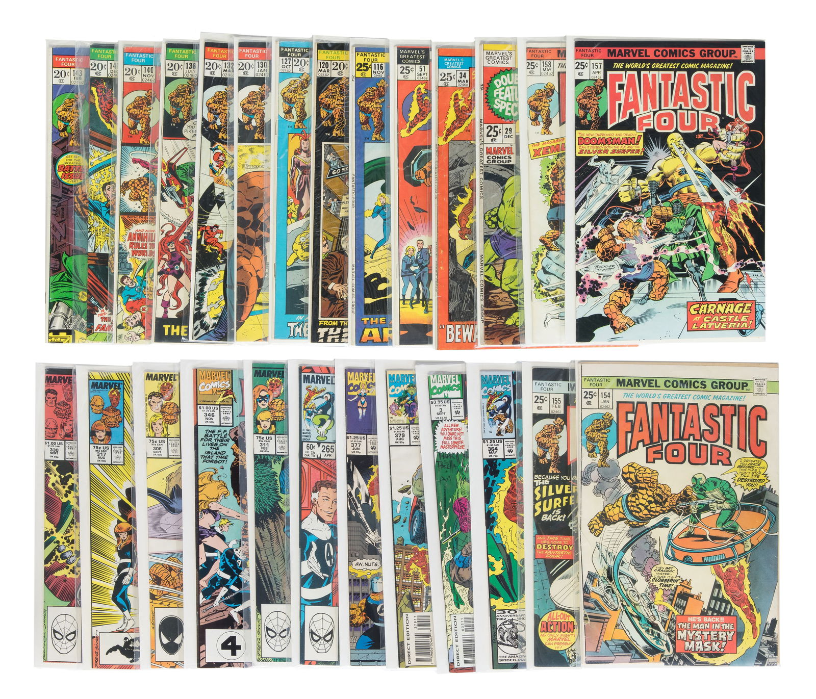 Marvel Bronze, Copper and Modern Age Fantastic Four Comic Book Assortment (1 of 2)