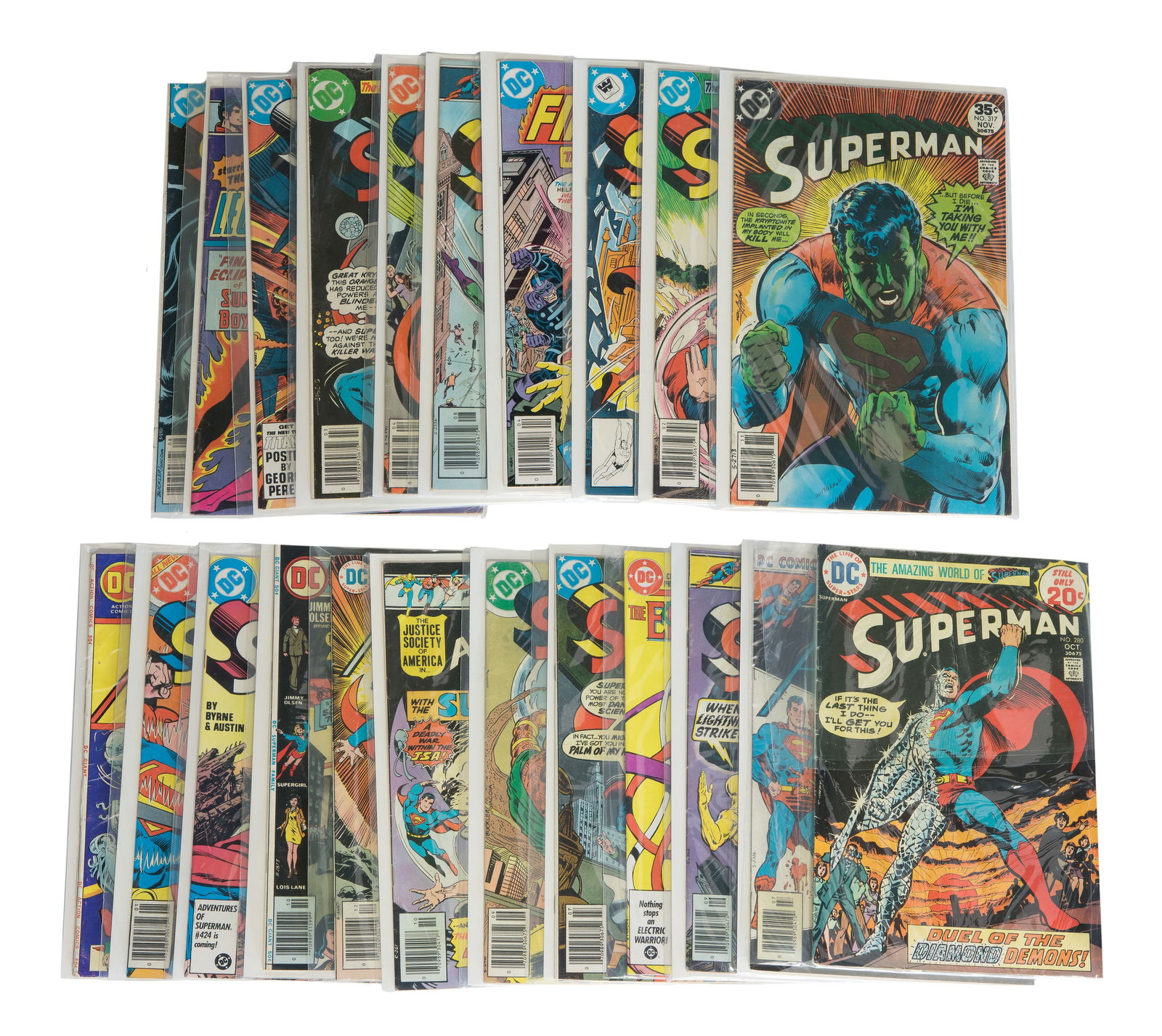 DC Bronze, Copper and Modern Age Superman Comic Book Assortment (1 of 2)