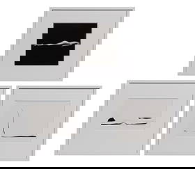 Barbara Crane (American, 1928-2019) Gelatin Silver Print Assortment: Barbara Crane (American, 1928-2019) Gelatin Silver Print Assortment (3) items, undated and unsigned, abstractions of the female form, matted behind glass in uniform painted metal frames Property from: