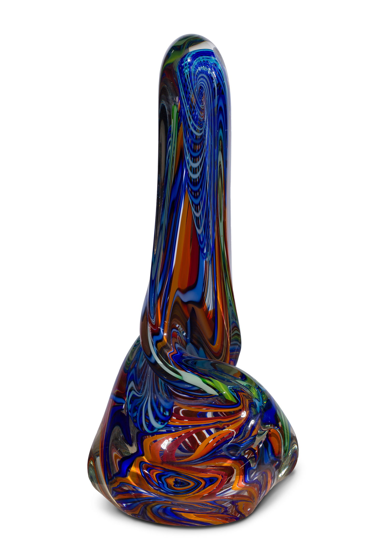 Rollin Karg (American b.1944) Art Glass Sculpture (1 of 5)