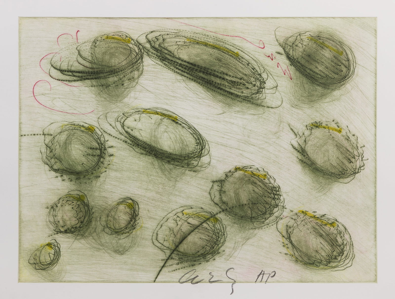 Dale Chihuly (American, b.1941) Etching (1 of 3)