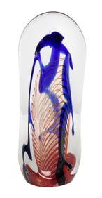 Rollin Karg (American, b.1944) Art Glass Sculpture