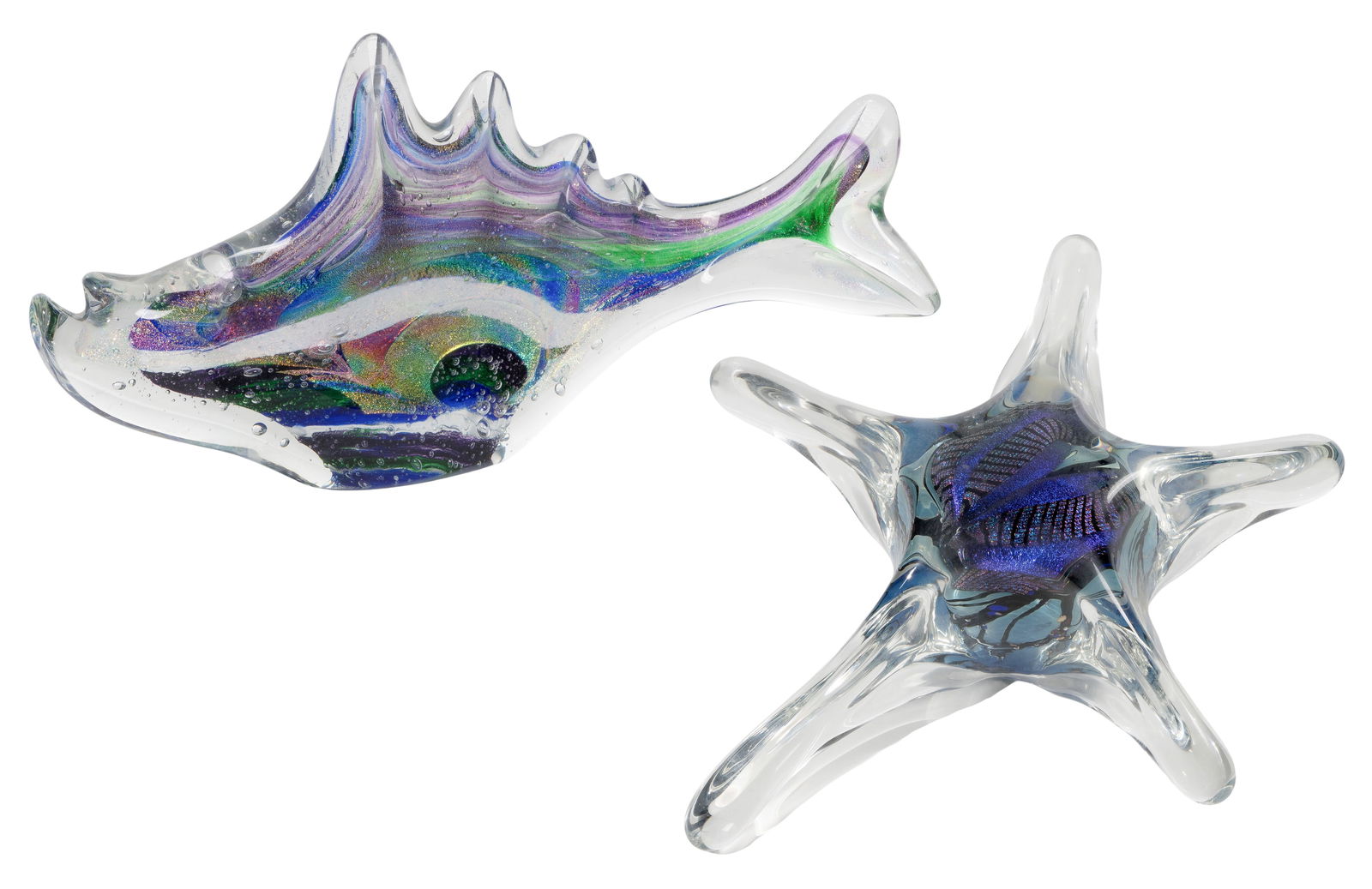 Rollin Karg (American, b.1944) Art Glass Sculptures (1 of 3)