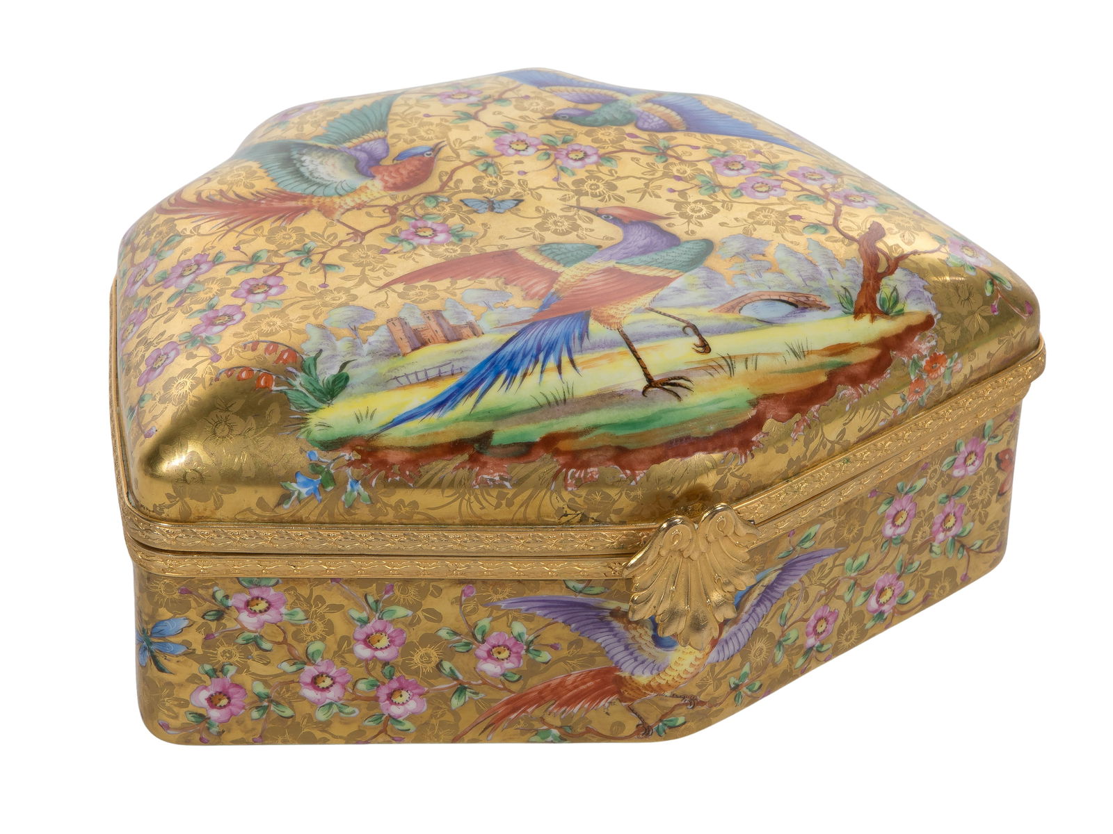 Le Tallec Gilt Porcelain Box (1 of 4)