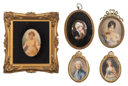 Porcelain Plaque Assortment