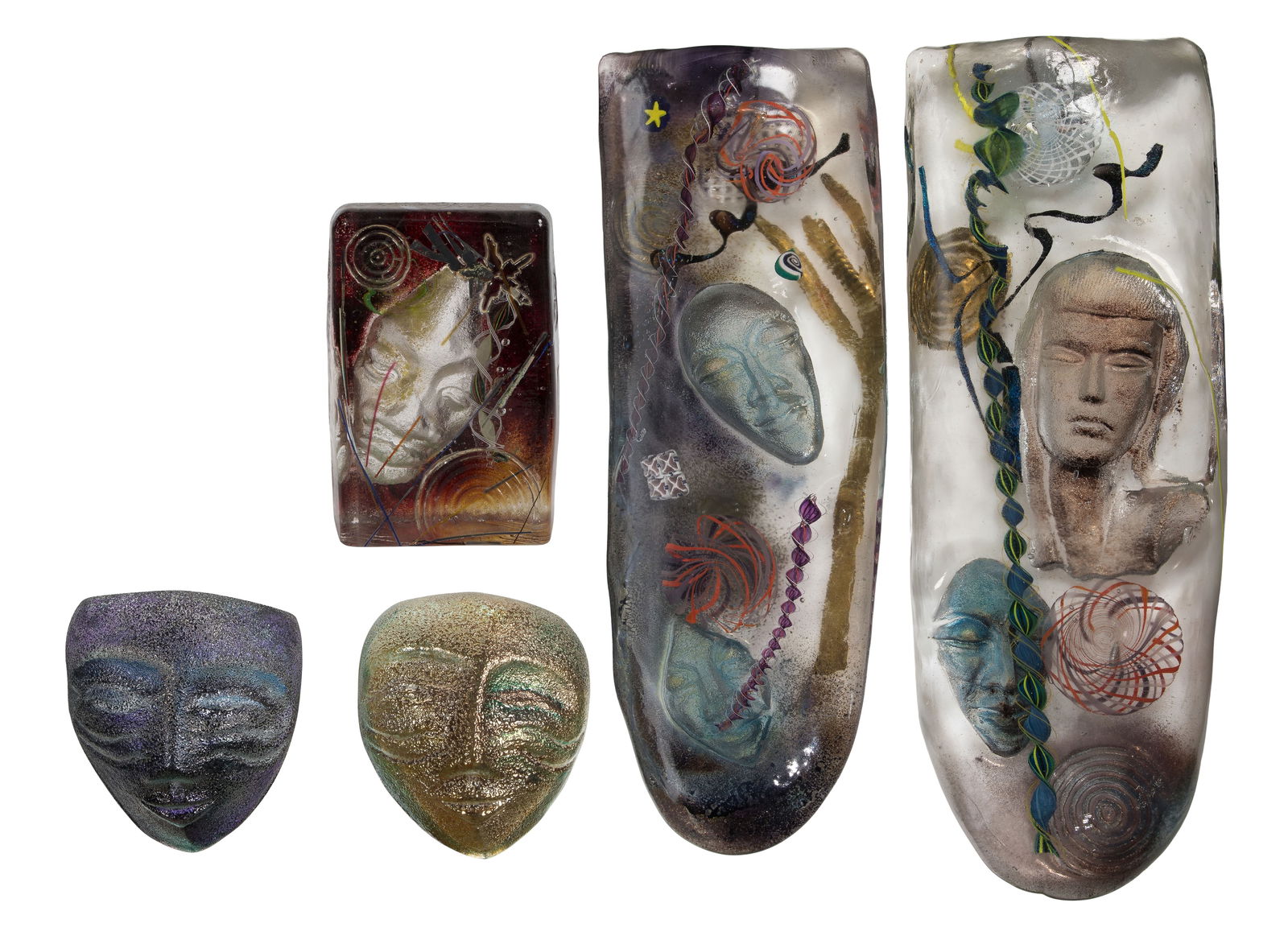 Susan Gott for Phoenix Studio (American, b.1959) Art Glass (1 of 2)