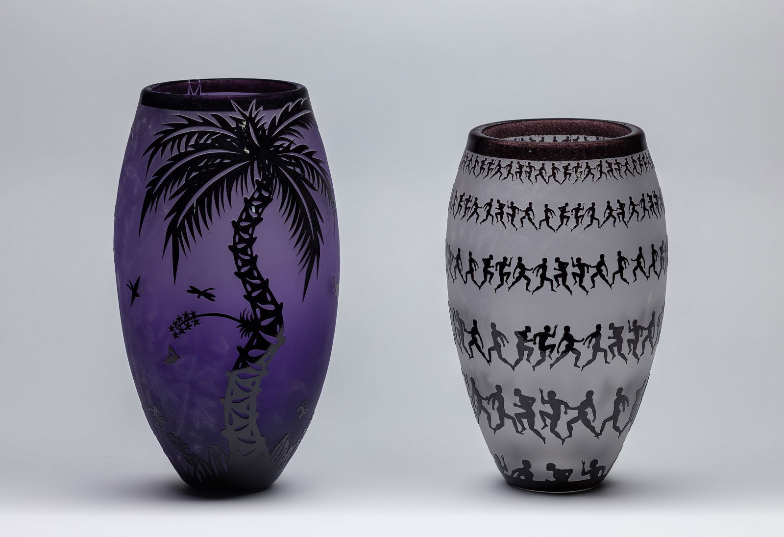 Duncan McClellan (American, b.1955) Art Glass Vases (1 of 3)