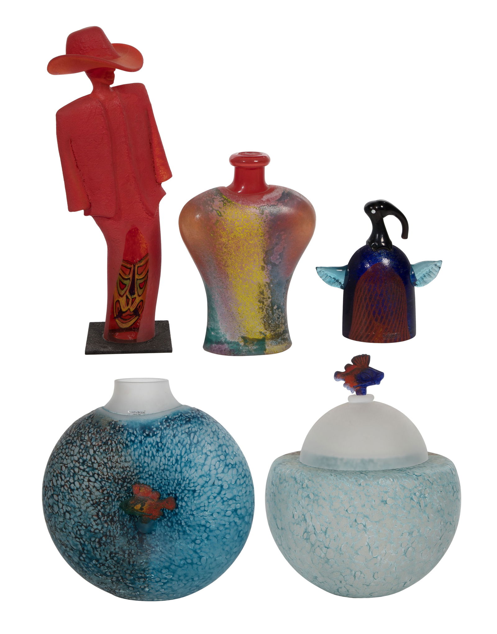 Kjell Engman for Kosta Boda Art Glass (1 of 2)