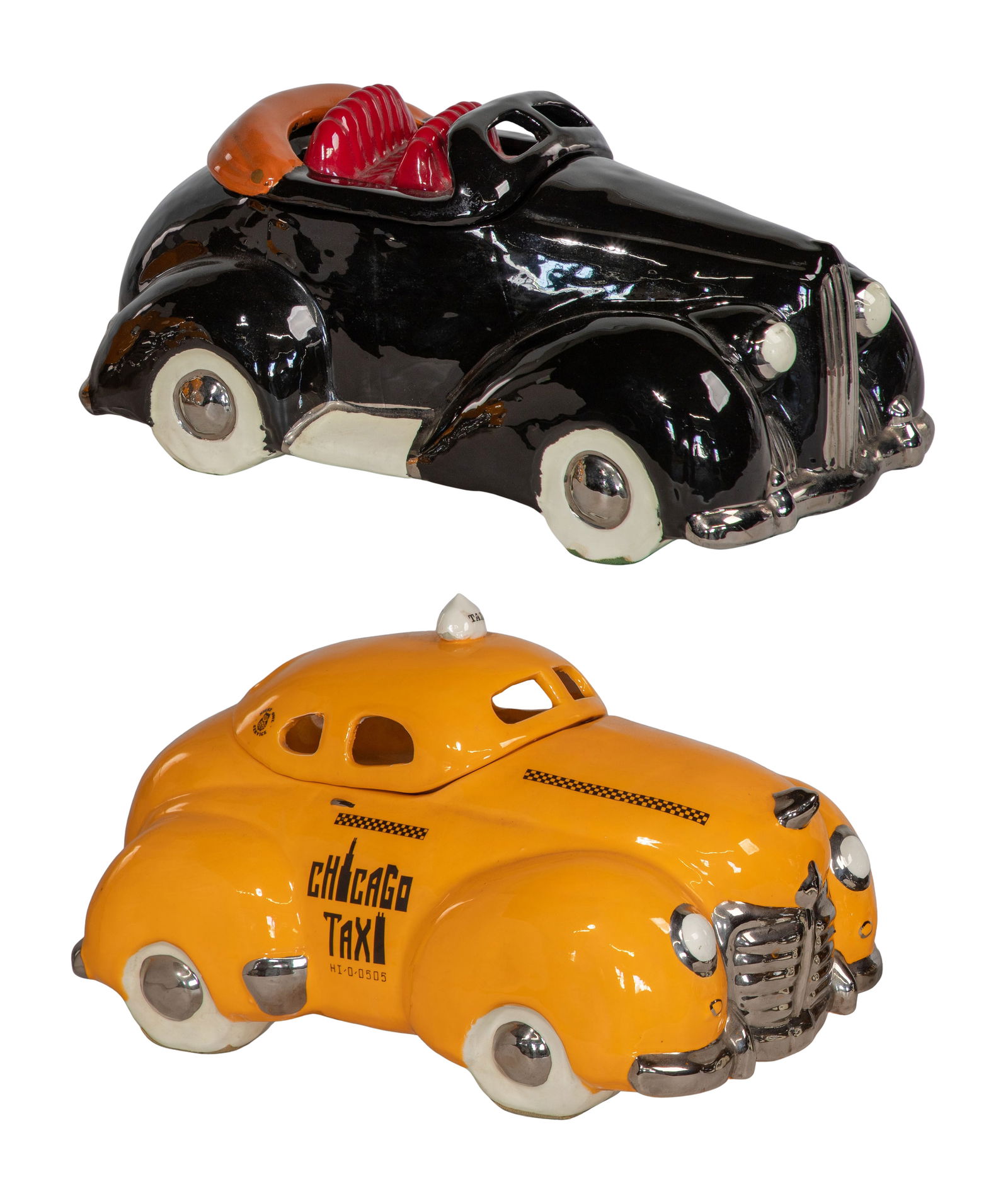 Glen Appleman (American, b.1949) Automobile Cookie Jars (1 of 3)