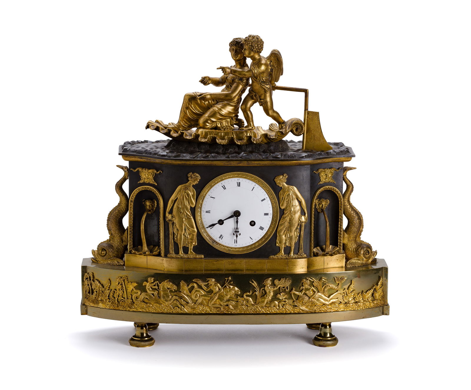 French Empire Mantel Clock (1 of 4)