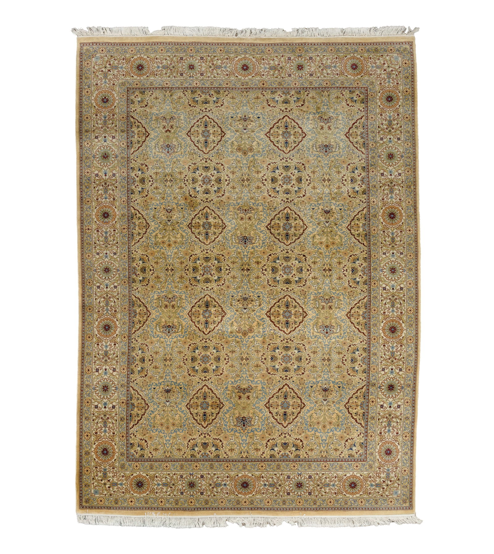 Persian Oushak Wool Rug (1 of 4)