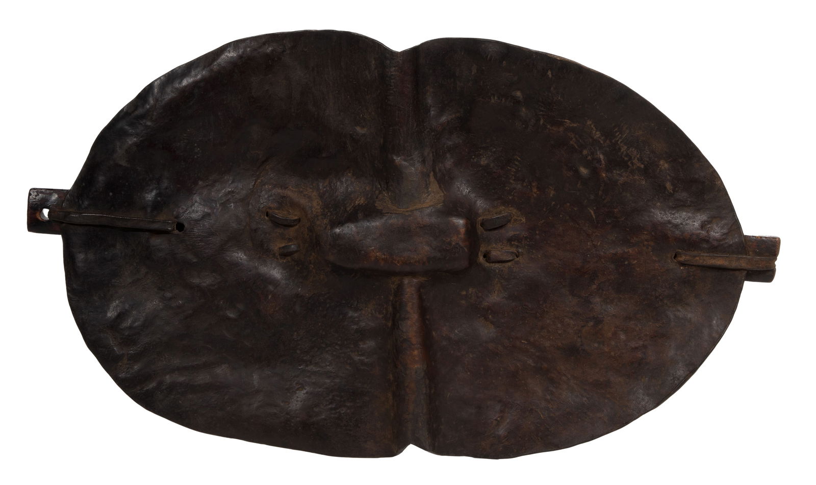 African Buffalo Hide Shield (1 of 2)