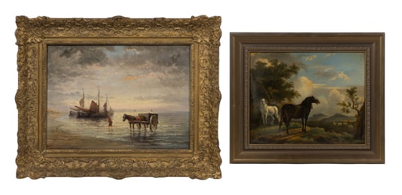 J. De Graaf (20th Century) Oil on Board