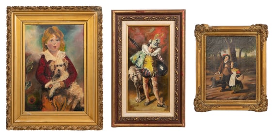 Michael Barrington (American, 20th Century) Oil on Canvas