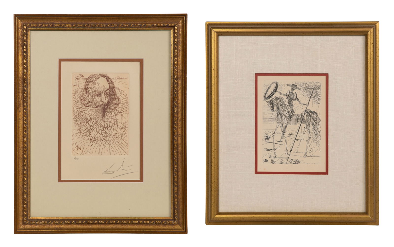 Salvador Dali (Spanish, 1904-1989) Etchings (1 of 2)