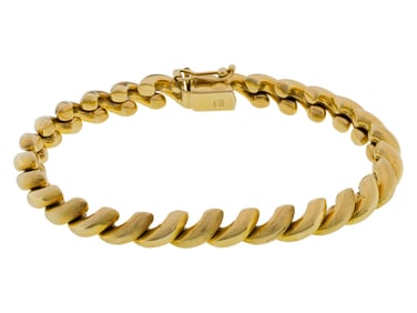 14k Yellow Gold Bracelet