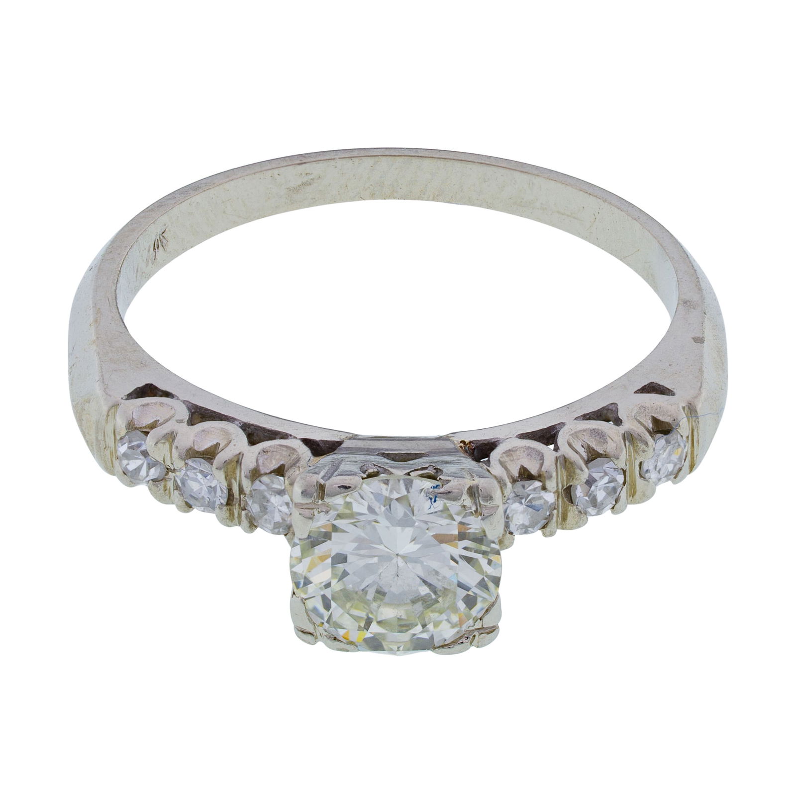 14k White Gold and Diamond Ring (1 of 2)