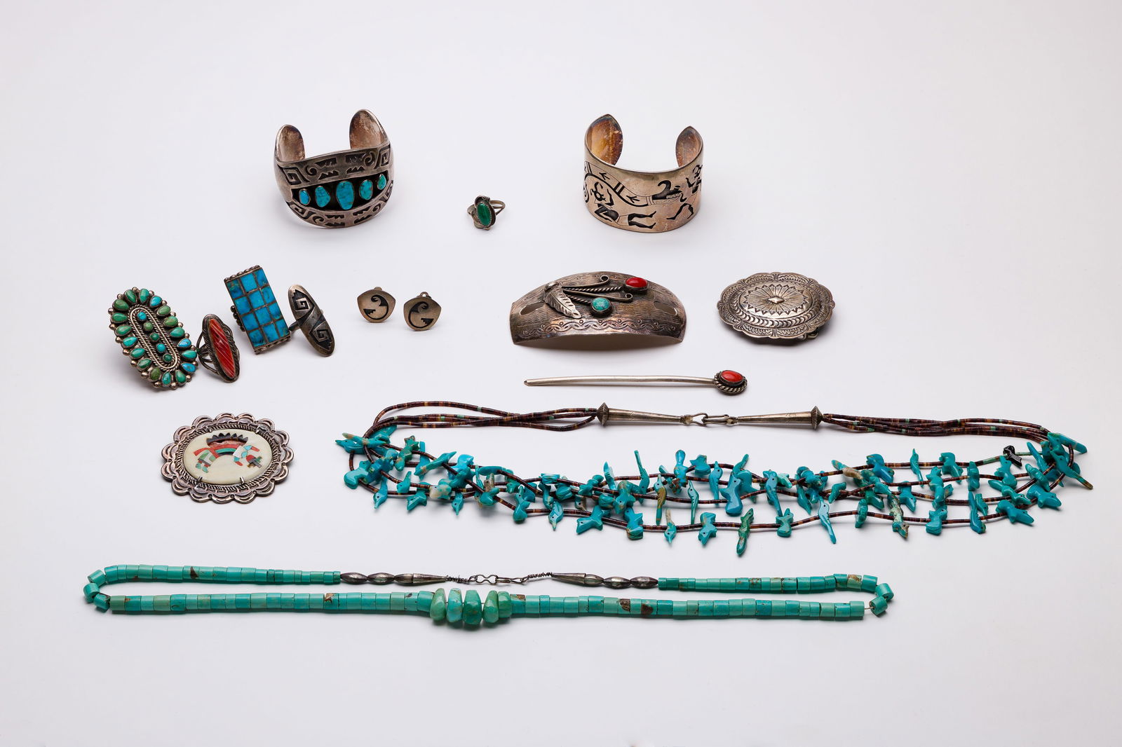 Native American Sterling Silver Jewelry Assortment (1 of 1)