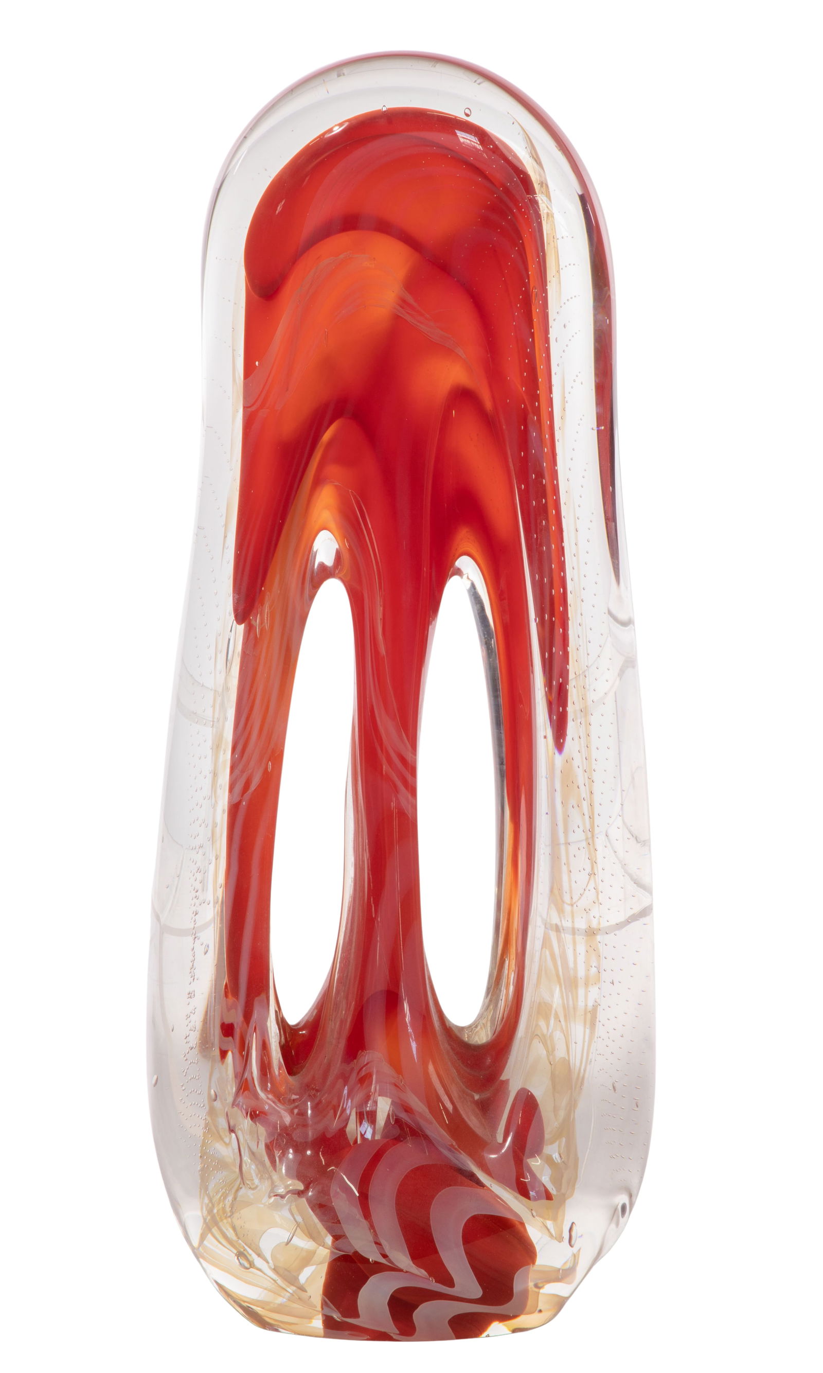 Rollin Karg (American, b.1944) Art Glass Sculpture (1 of 3)