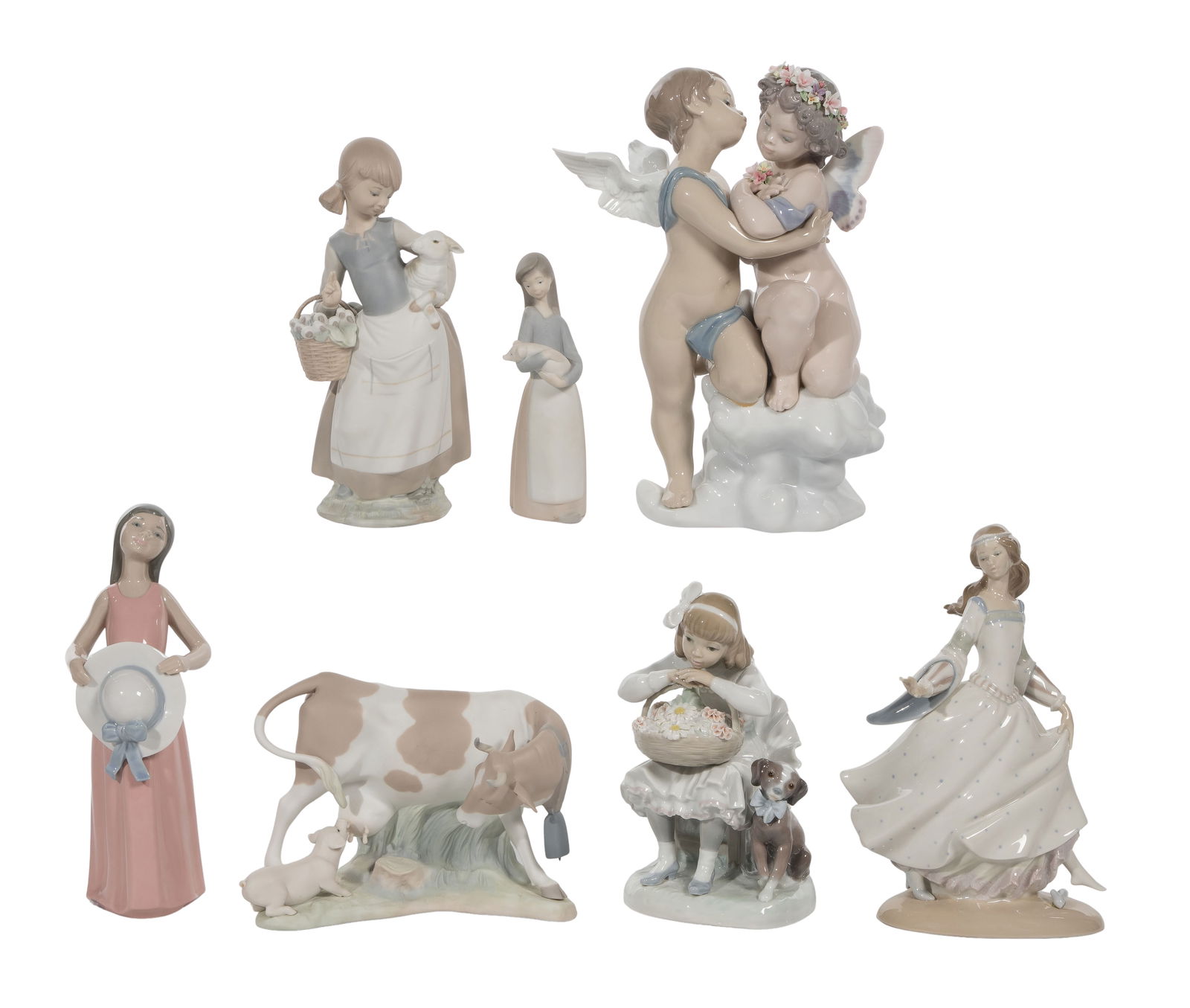 Lladro Porcelain Figurine Assortment (1 of 2)