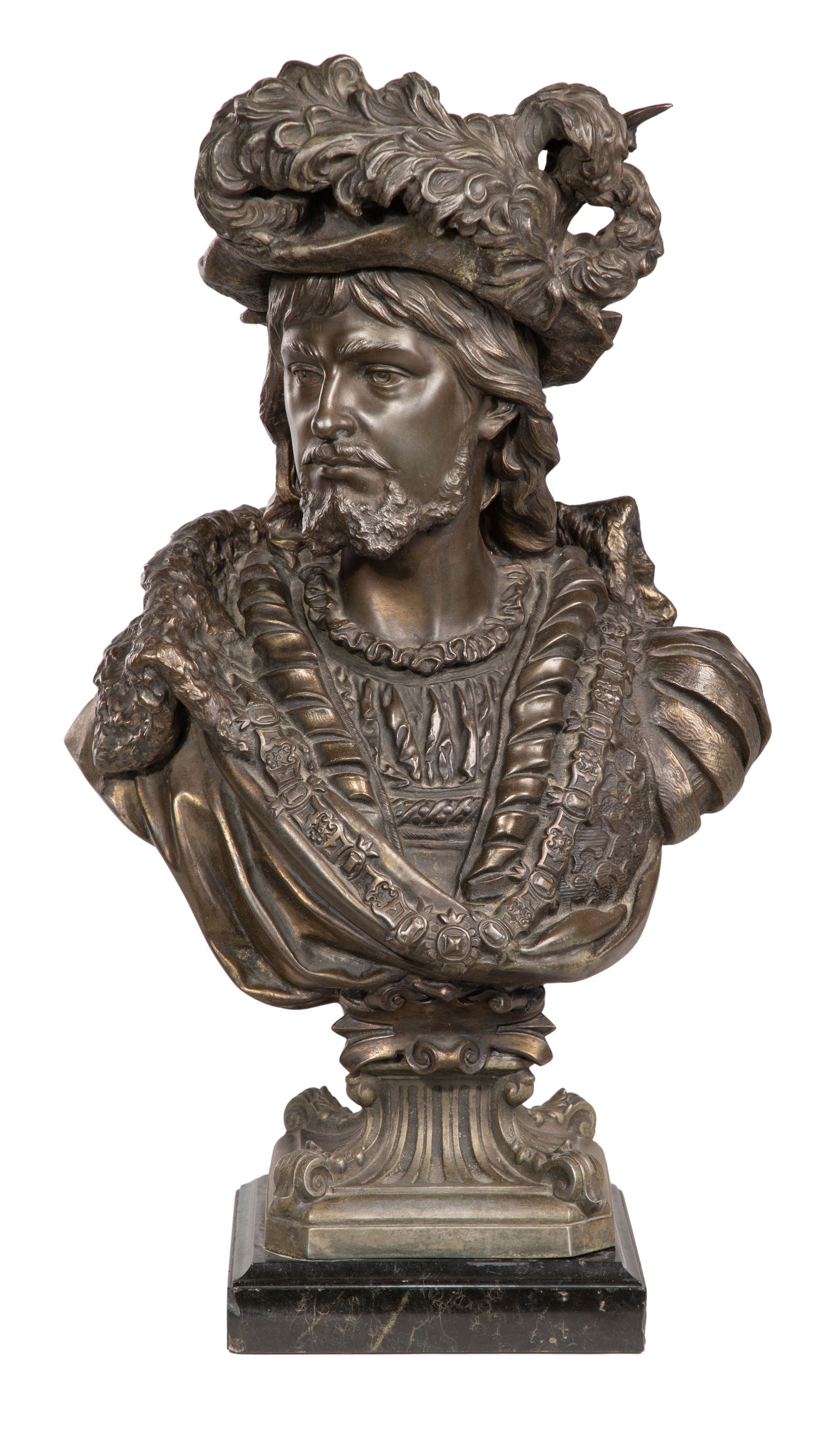 Bronze Bust of a Gentleman (1 of 2)