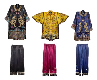Chinese Silk Dragon Robe Assortment