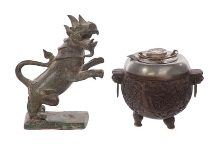 Asian Bronze Decorative Objects