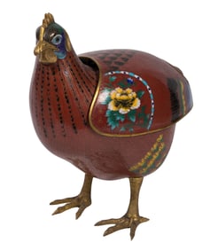 Asian Cloisonne Chicken