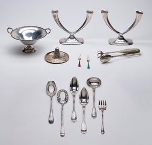 Silver Table Article Assortment