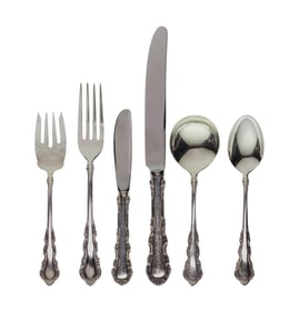 Reed & Barton Georgian Rose Sterling Silver Flatware