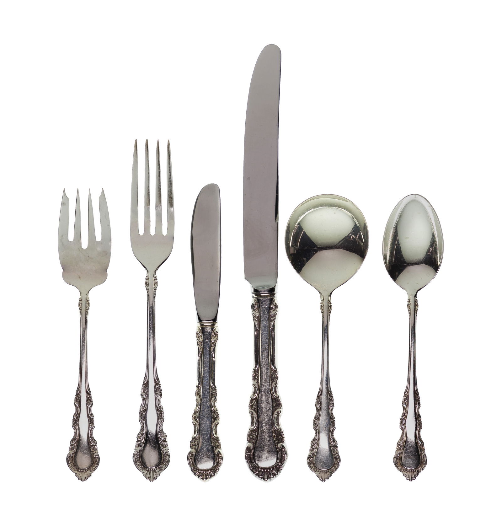 Reed & Barton Georgian Rose Sterling Silver Flatware (1 of 5)