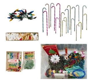 Nostalgic Holiday Decoration Assortment