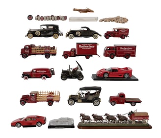 Danbury Mint Budweiser Model Trucks