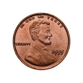 1955 Lincoln 1c Double Die Obverse (DDO)