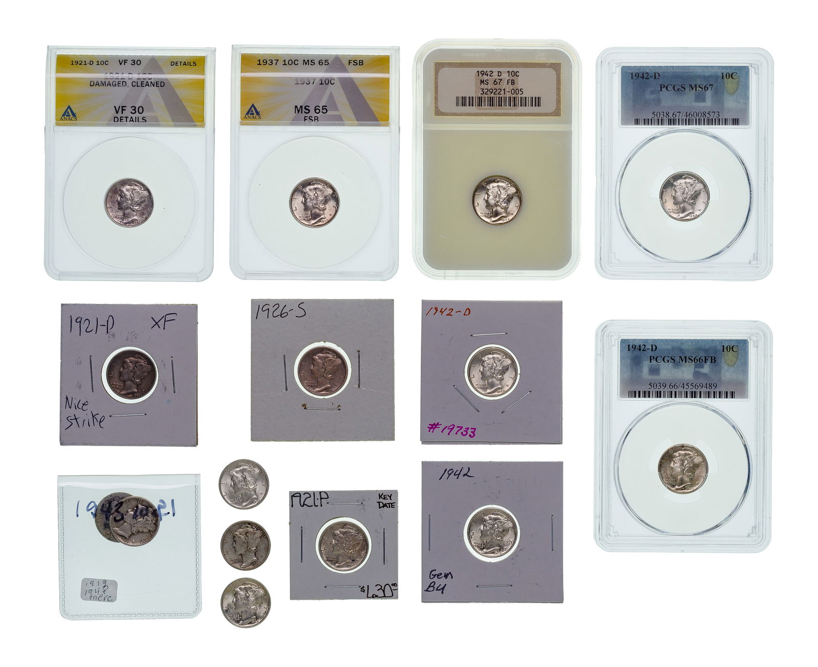 Mercury 10c Collection (1 of 1)