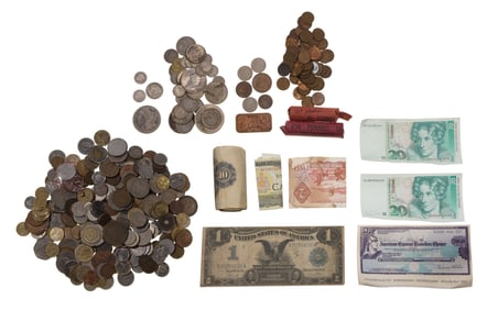 Coin and Currency Assortment