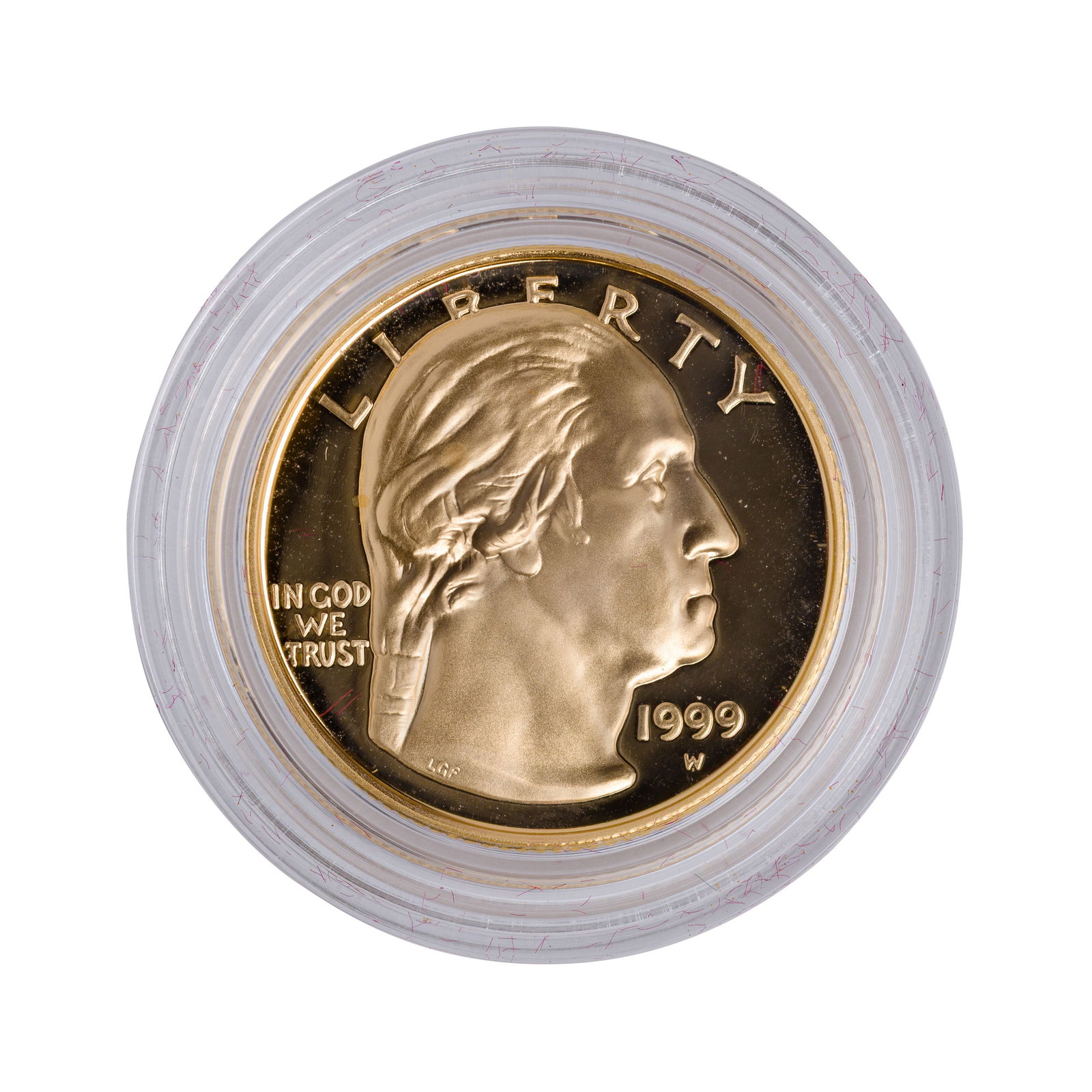 1999 $5 Gold George Washington Proof (1 of 3)